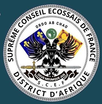 Logotype Suprême Conseil Écossais de France, District d'Afrique